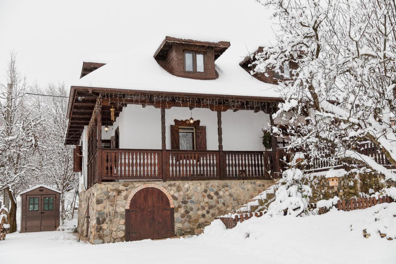 Casa Cu Cerdac Villa Nucşoara Buitenkant foto